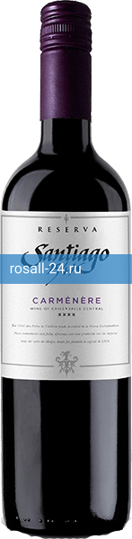 Вино Santiago 1541 Reserva Carmenere