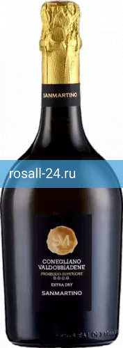 Игристое вино San Martino Prosecco Conegliano Valdobbiadene