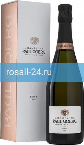 Шампанское Paul Goerg Brut Rose Premier Cru