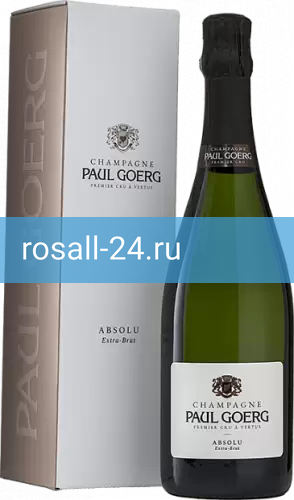 Шампанское Paul Goerg Extra Brut Absolu Premier Cru