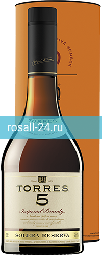 Бренди Torres 5 Solera Reserva