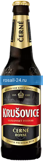Тёмное пиво Krusovice Сerne