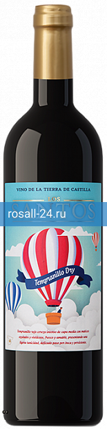 Вино Los Santos Tempranillo красное сухое