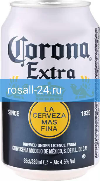 Светлое пиво Пивной напиток пастеризованный Corona Extra