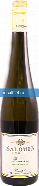 Вино Salomon Franciscus Gruner Veltliner