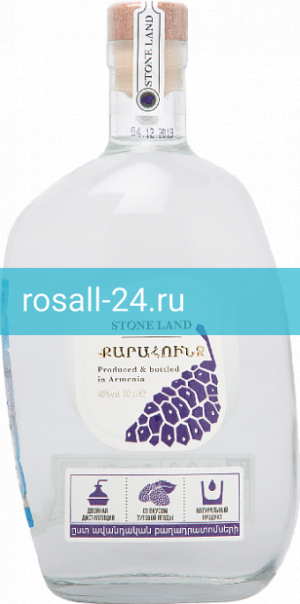 Водка Страна Камней Тутовая Ягода