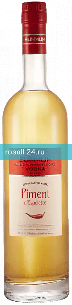 Водка Summum, Espelette Pepper Flavored