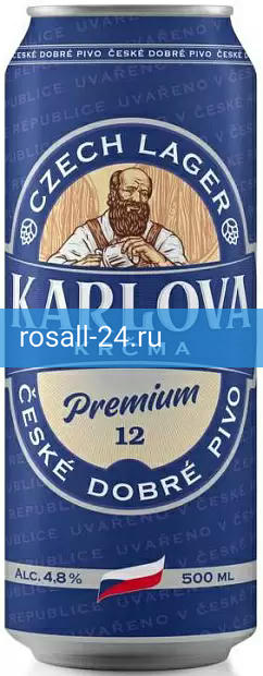 Светлое пиво Karlova Krcma Premium