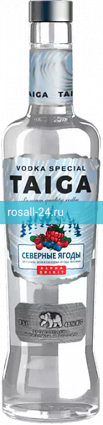 Водка Тайга Северные ягоды