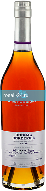 Коньяк A. de Fussigny Borderies VSOP в подарочной упаковке